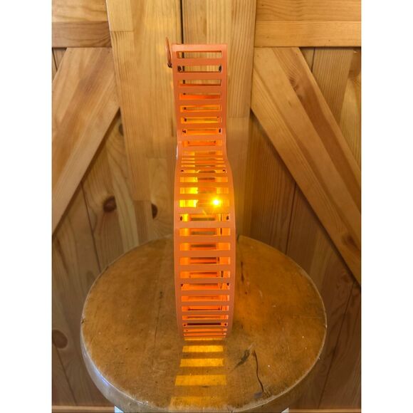 Hyde & Eek Jack O’ Lantern Pumpkin 12" LED Flickering Halloween Sign (5527) - Picture 5 of 8